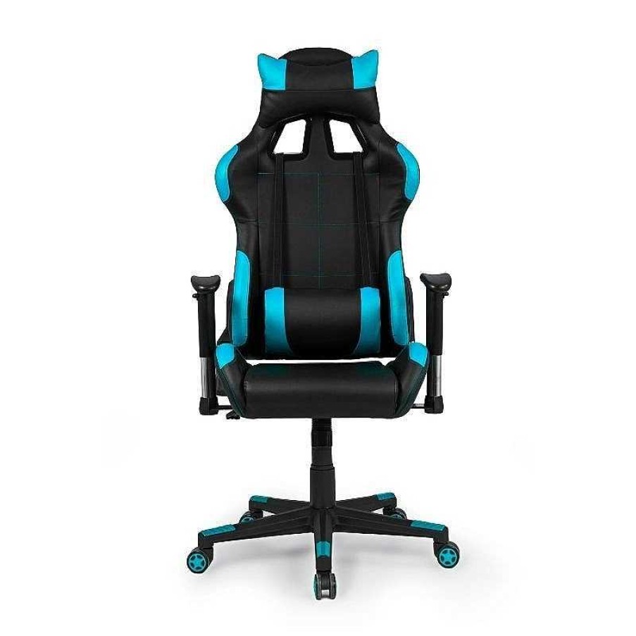 Juvenil SAYEZ | Silla De Oficina Gaming Silverstone Turquesa Y Negro