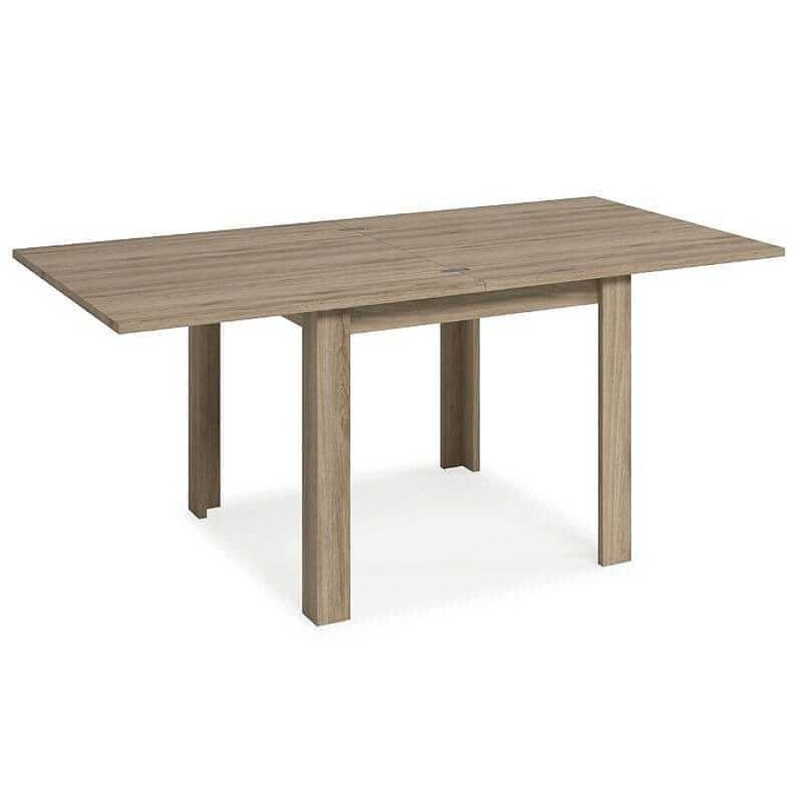 Salones SAYEZ | Mesa Comedor Cuadrada 90X90 Extensible Natural